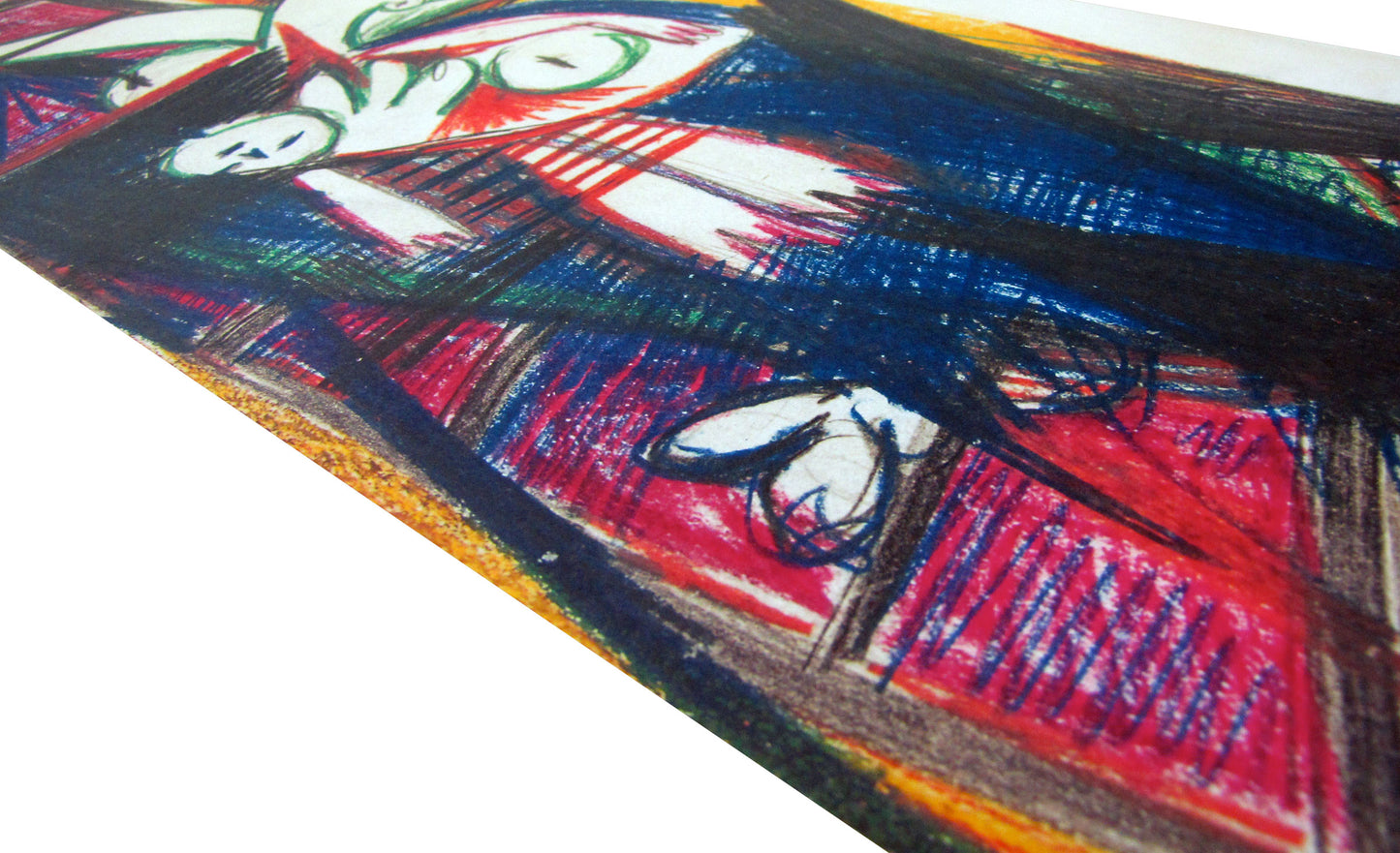 Pablo PICASSO Lithograph Preparatory GUERNICA Study Ltd Ed w/Custom FRAME