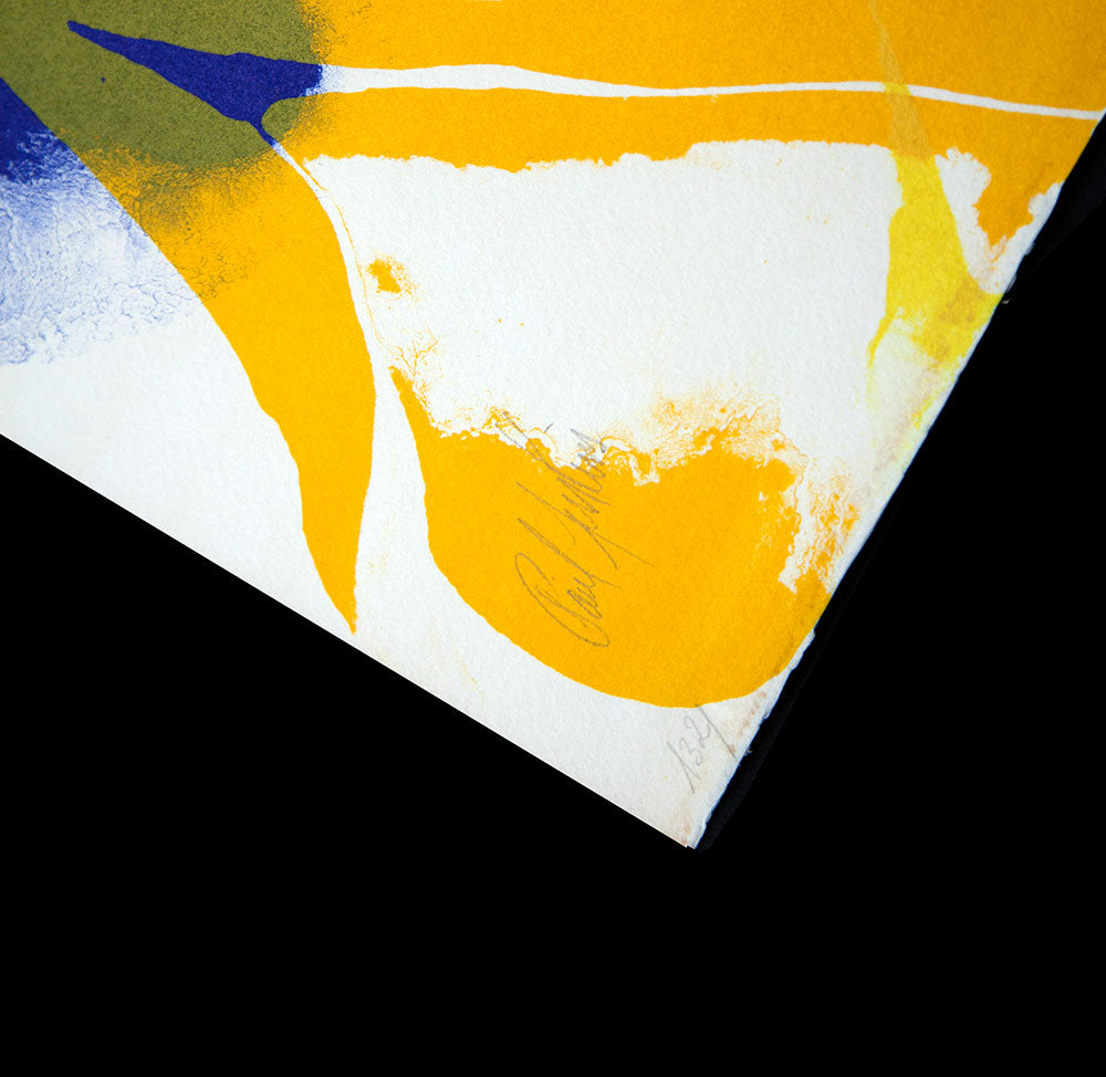 Paul JENKINS Lithograph Original - Hand SIGNED 1965 Vélin d’Rives +FRAMING