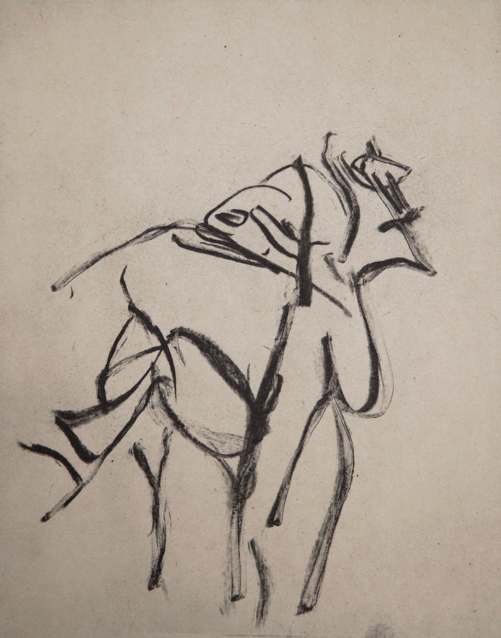 Willem DE KOONING Lithograph Original Numbered Ltd.EDITION w/ Frame