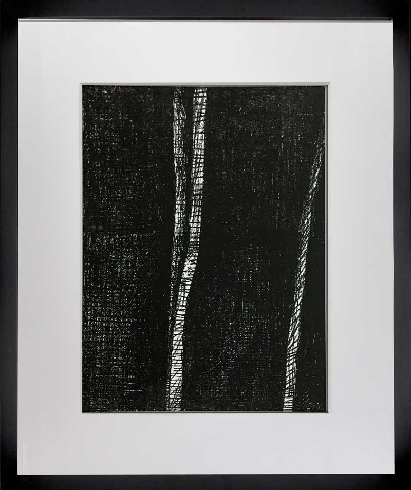 Henry MOORE Lithograph ORIGINAL Ltd. Edition "Crevasse" w/Archival Frame