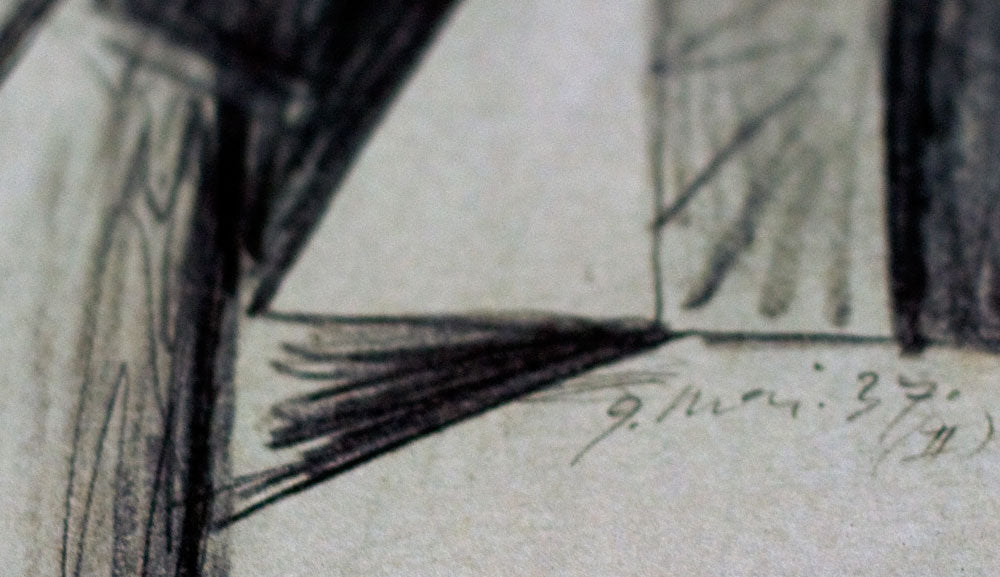 Pablo PICASSO Lithograph GUERNICA Study Ltd Ed w/Custom FRAME