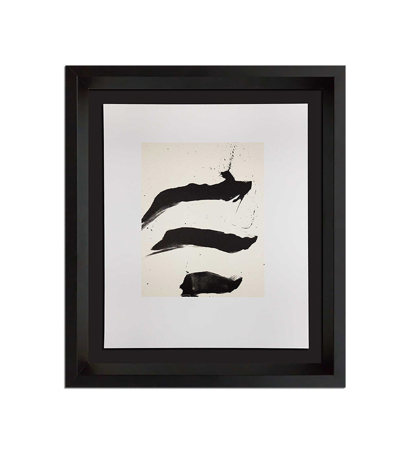 Robert MOTHERWELL Lithograph ORIGINAL Ltd ed + Cat. Ref. b387.8