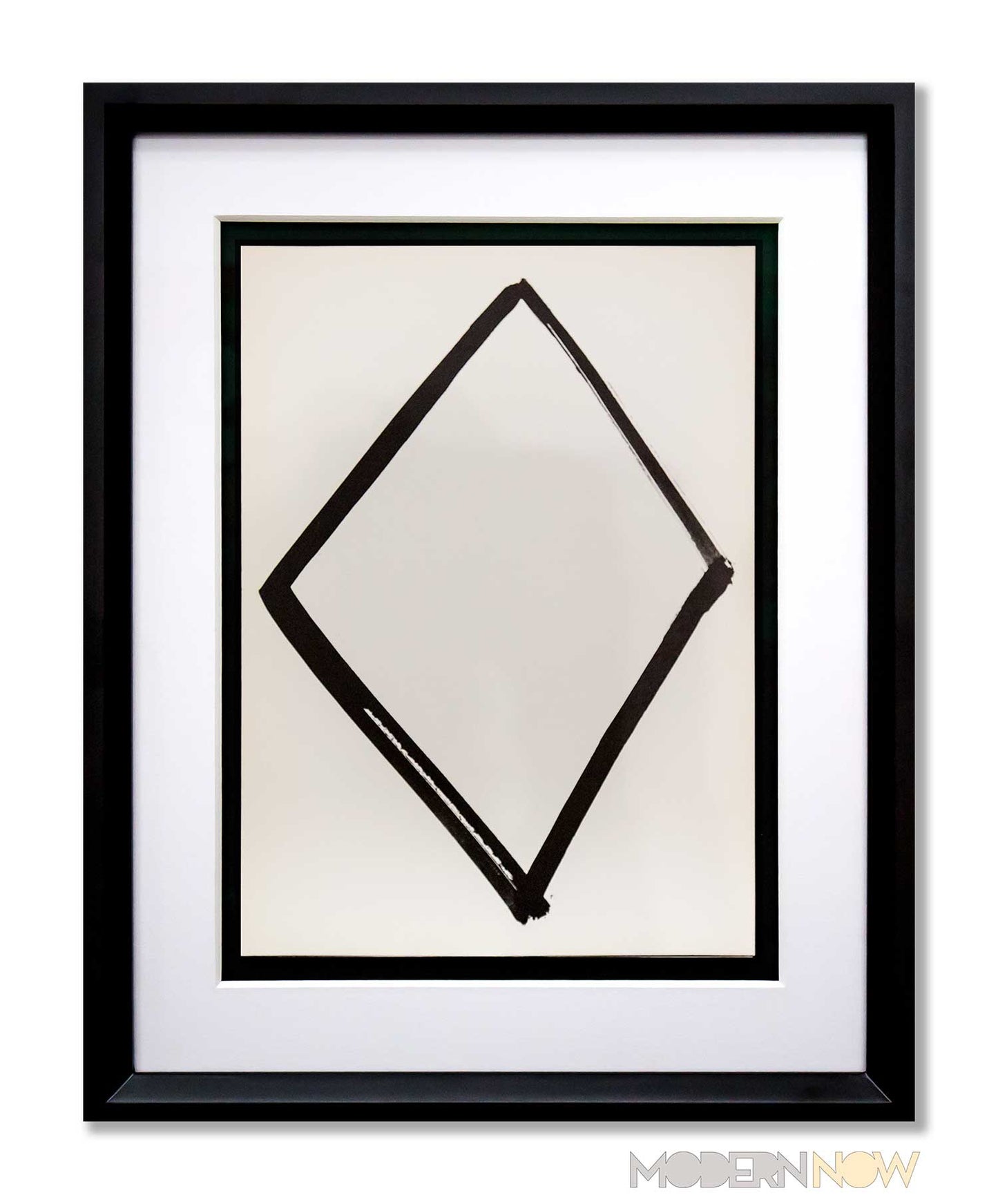 Ellsworth KELLY Lithograph ORIGINAL Diamond Form 1964 LIMITED Ed. w/Custom Frame