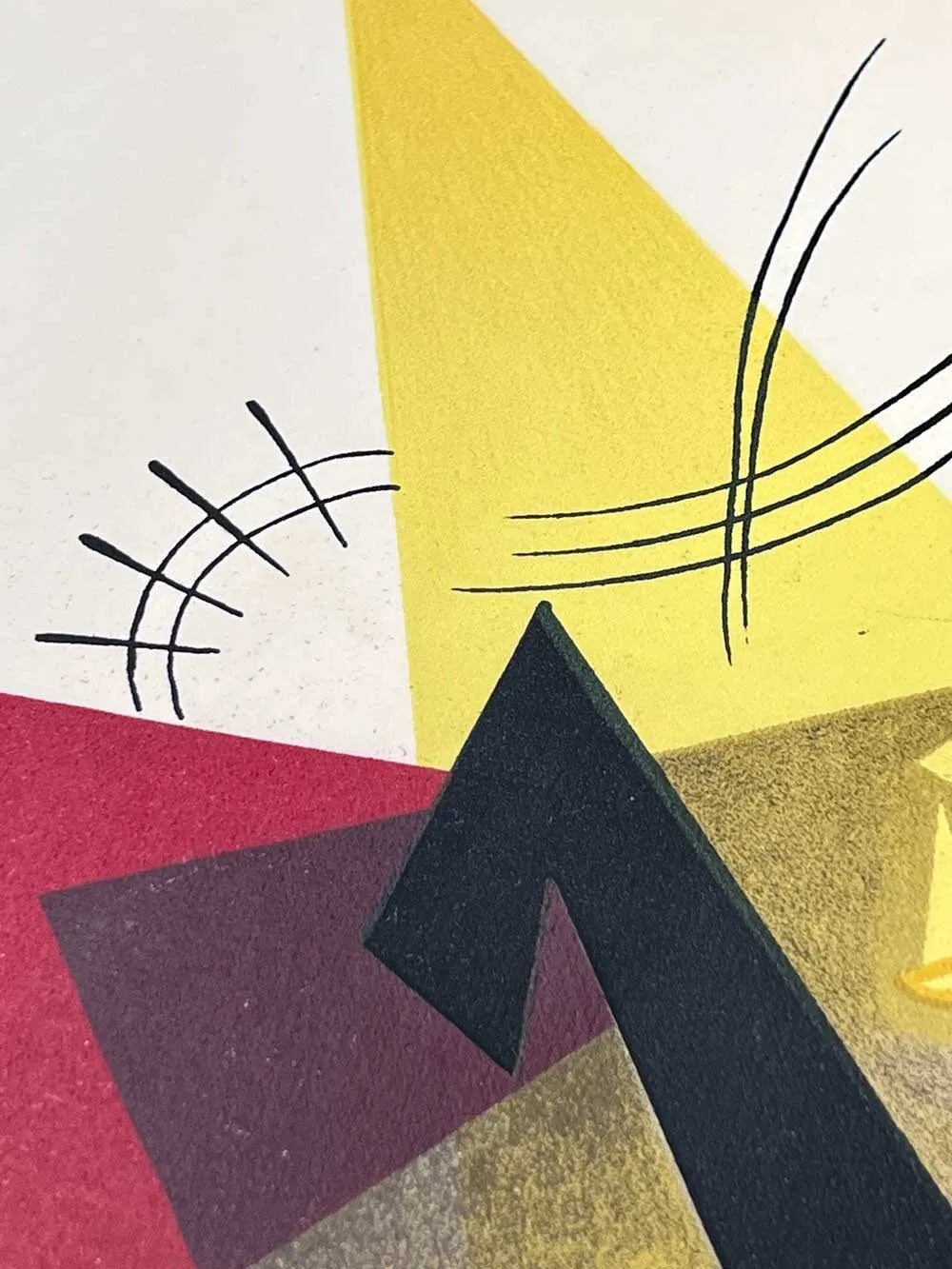 Wassily KANDINSKY Lithograph Limited Edition + Custom Archival FRAMING