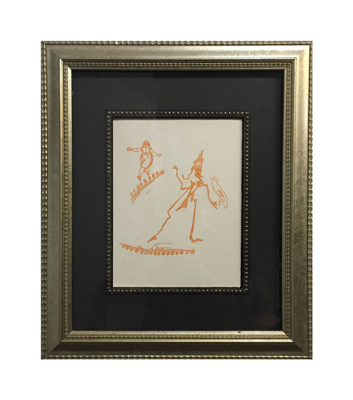 Max Ernst Original Color Stone Lithograph, 1970