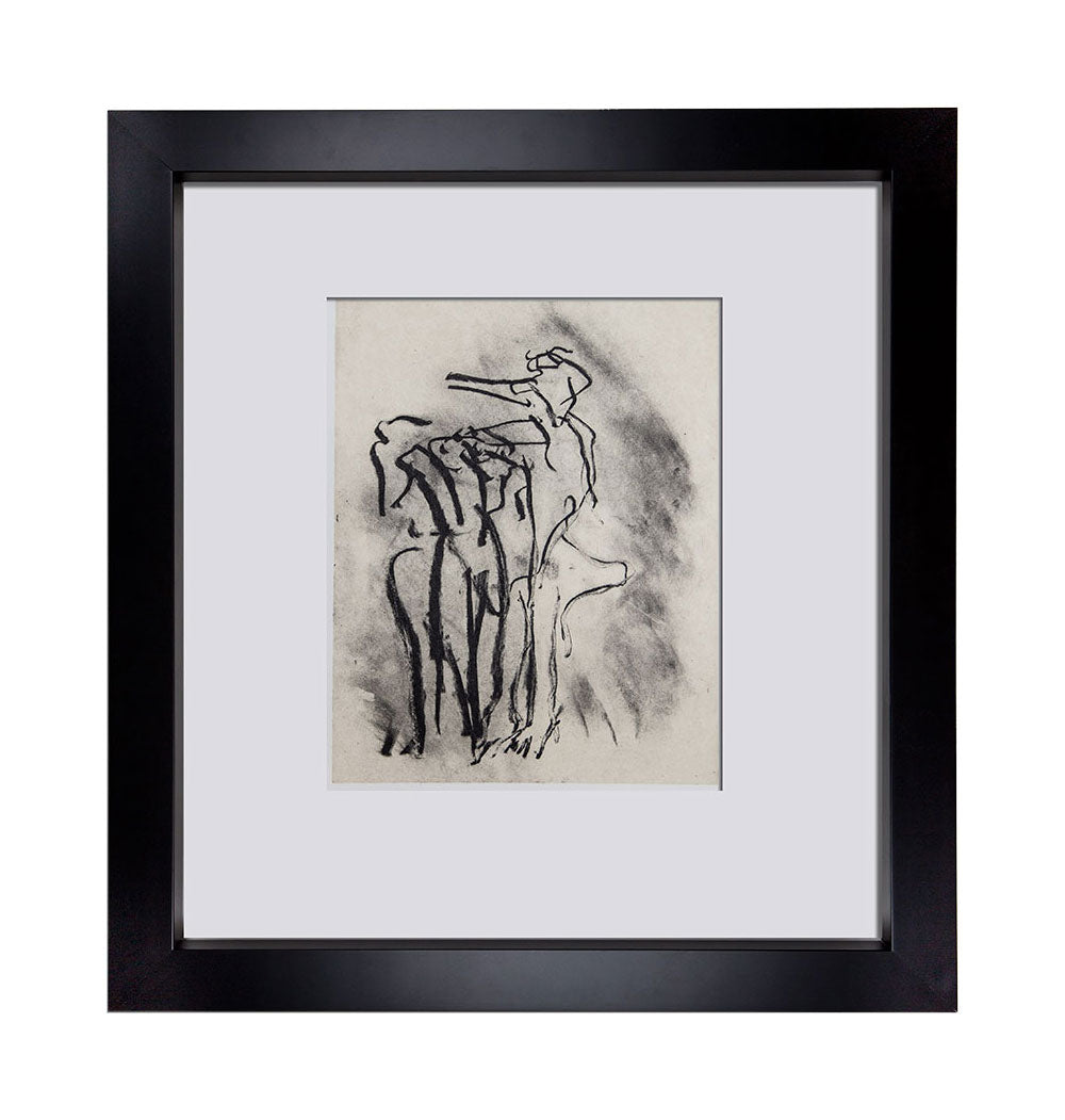 Willem DE KOONING Lithograph ORIGINAL Ltd.EDITION Untitled 1988 w/Frame