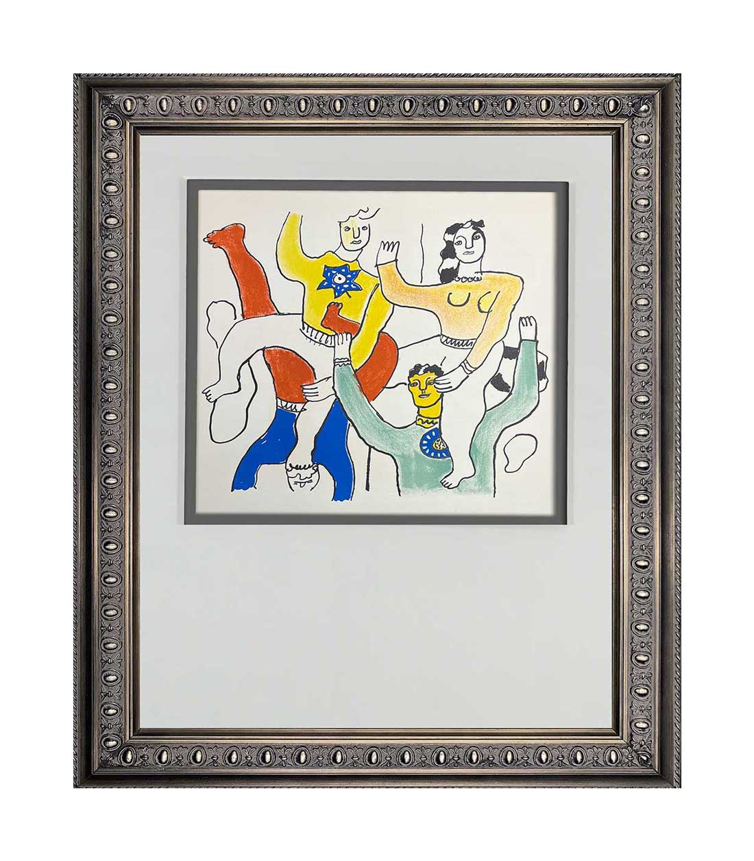 Fernand LEGER Limited Edition ORIGINAL Lithograph (Le Cirque Performers)