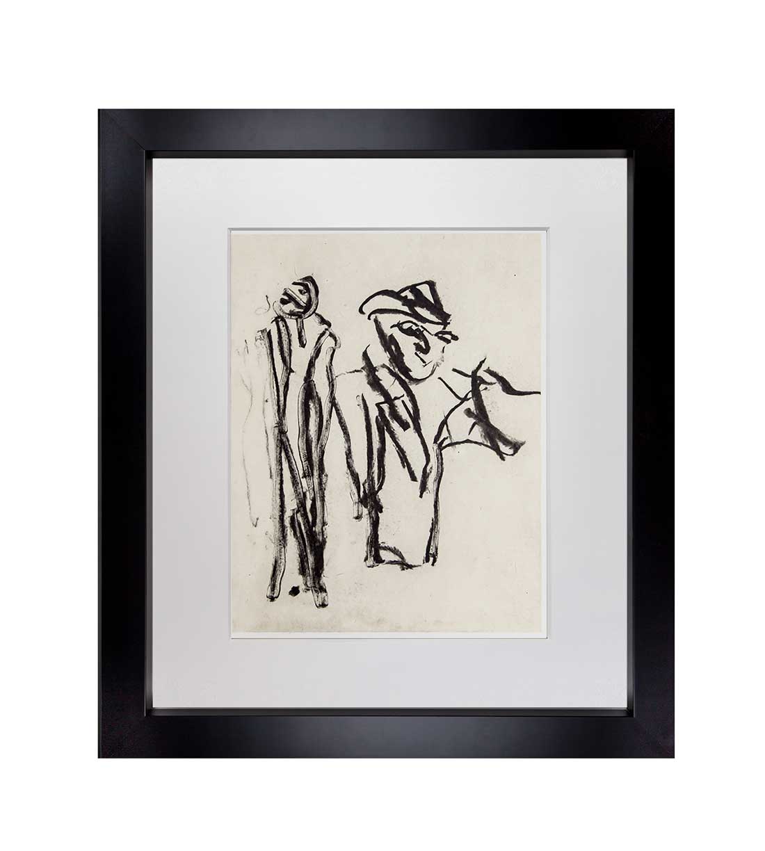 Willem DE KOONING Original LITHOGRAPH LIMITED Ed no. 169 w/ Frame