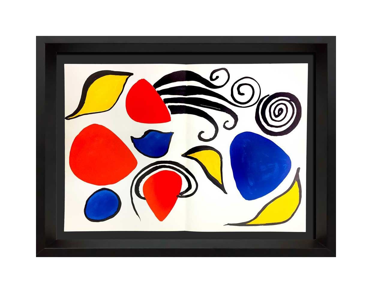 Alexander Calder Original Lithograph 1975