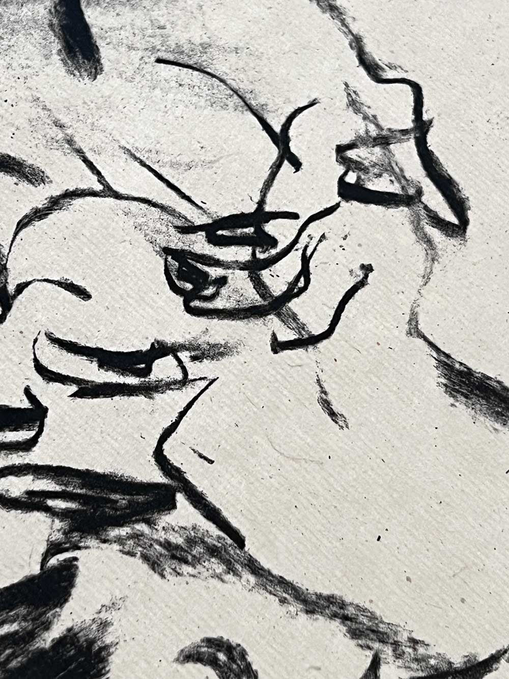 Willem de KOONING Lithograph ORIGINAL, Ltd.EDITION "How To Get There" w/Frame