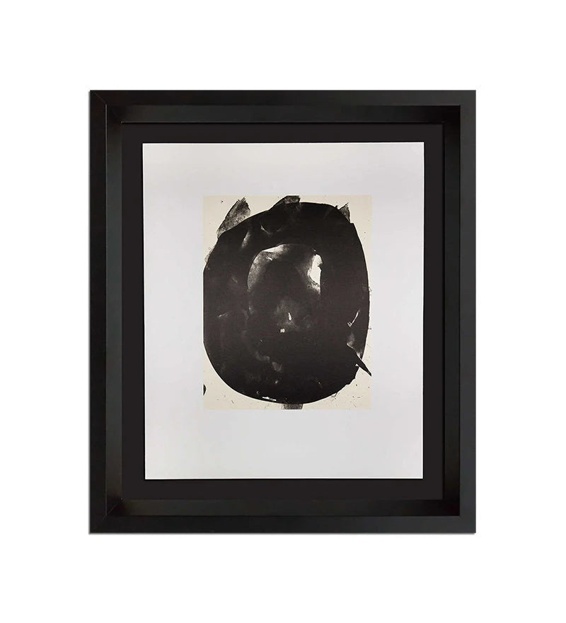 Robert MOTHERWELL (1915-1991) Lithograph | Limited Edition | ORIGINAL Lithograph | Cat. Ref. b387.6 | Gallery Frame