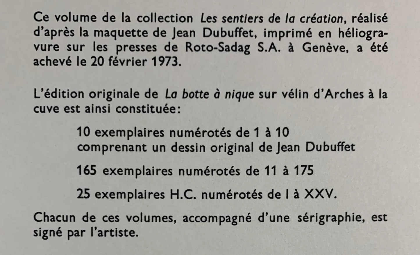 Jean Dubuffet LITHOGRAPH Limited EDITION - Vacuum Forms ~ Velin Paper w/Frame
