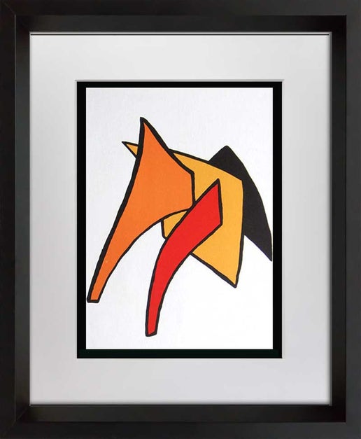 Alexander Calder Original Lithograph, 1963