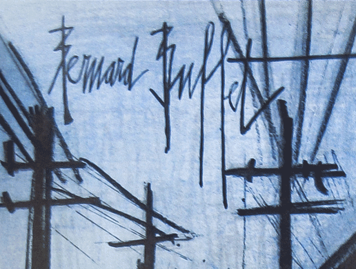 Bernard Buffet Original Lithograph (Signed)