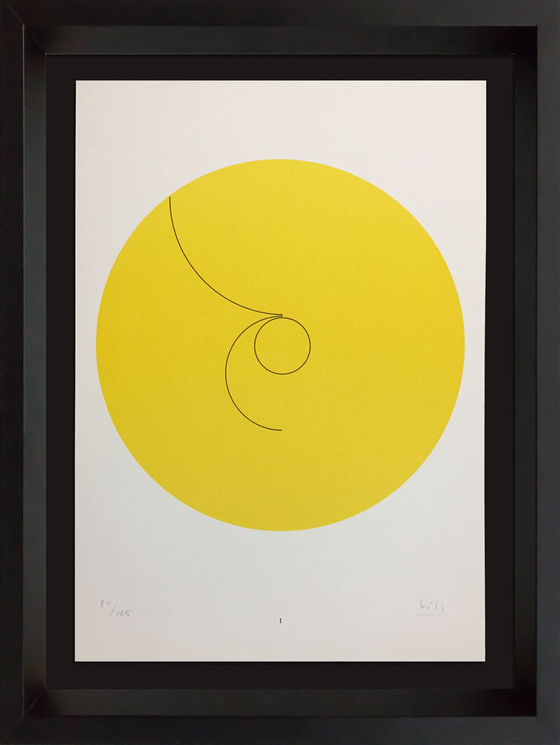 Max Bill Hand Signed Lithograph "Constellations I"