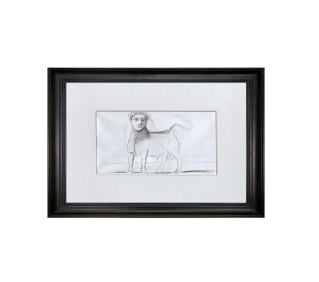 Pablo PICASSO Lithograph GUERNICA Minotaur Ltd Ed w/Custom FRAME