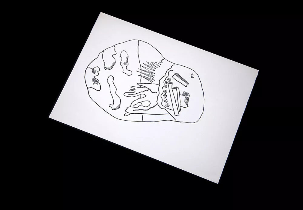 Fernand LEGER Lithograph SIGNED Limited 130 on RIVES +FRAME “Magic Circles VI”