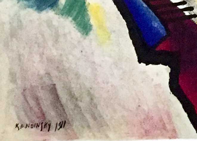 Wassily Kandinsky Double Lithograph, 1953