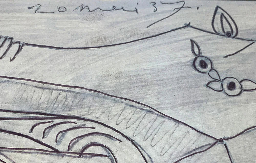 Pablo PICASSO Lithograph (2 pc SET) GUERNICA Horse Limited Edition Lithographs