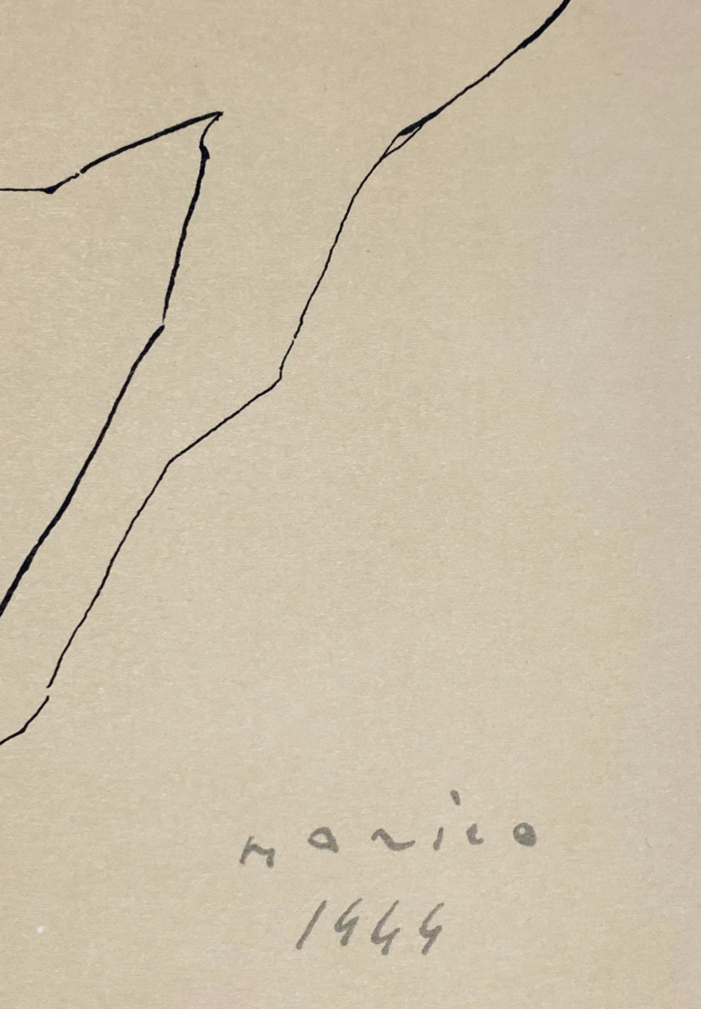 Marino MARINI Lithograph SIGNED Ltd EDITION "Miracolo (Miracle)" w/FRAME