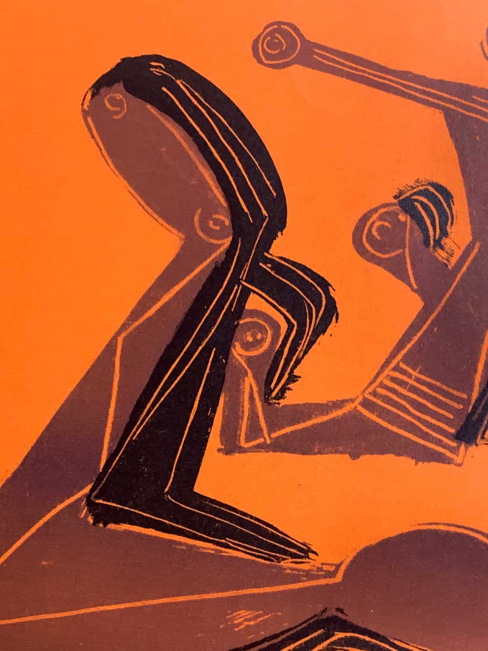 2 Marino Marini Original Ltd Edition Lithographs (2pc Set) Sign (Horse)