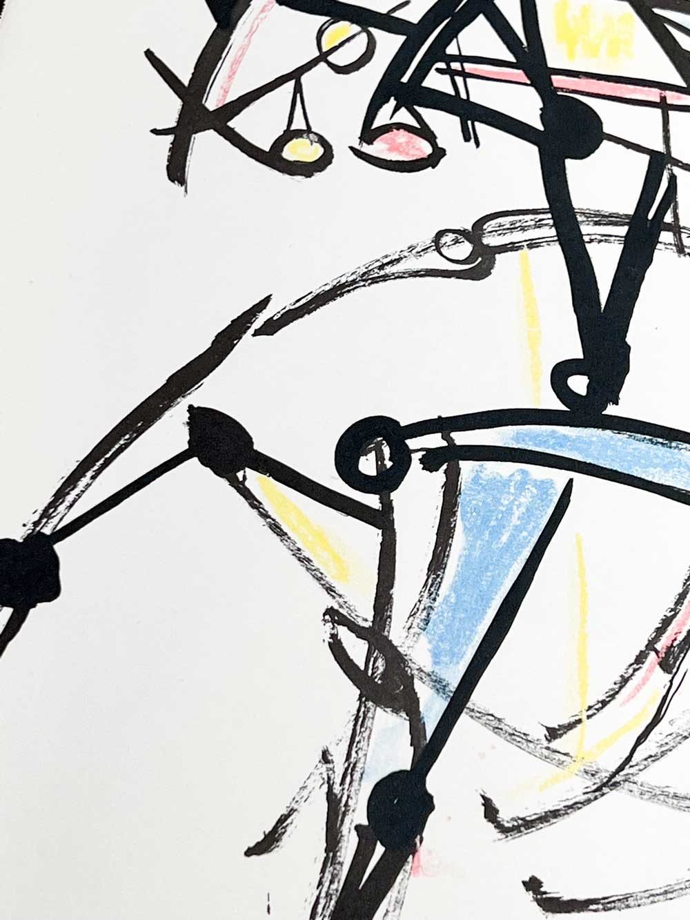 Marino MARINI Ltd EDITION Lithographs "Construction of horse" w/Frame included