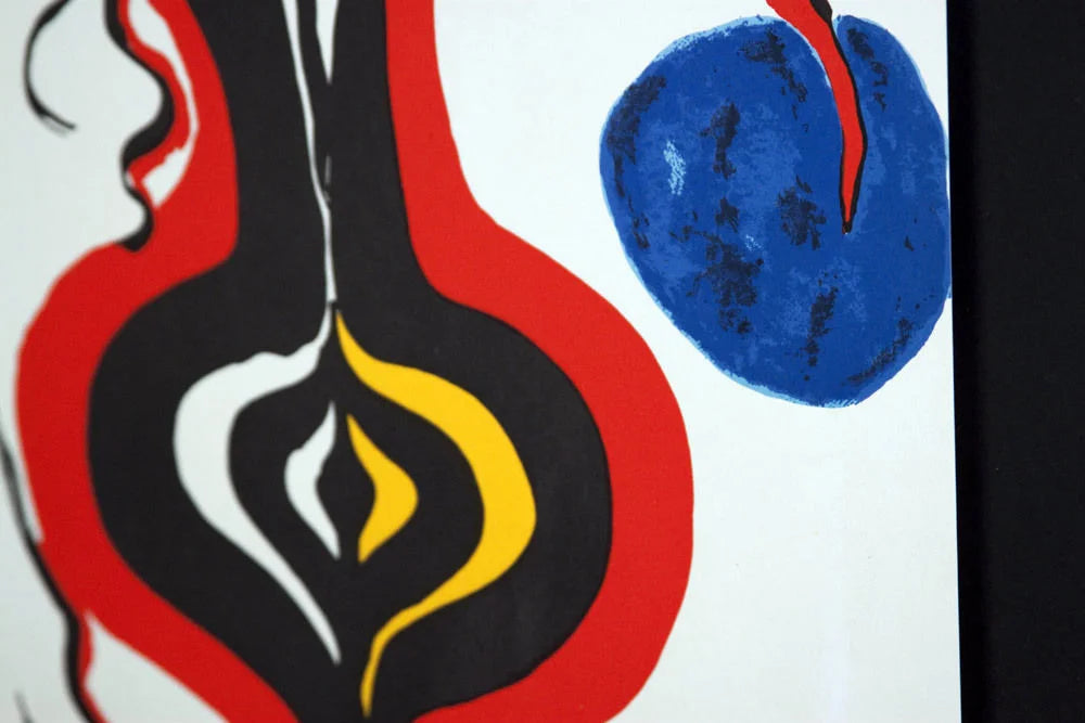 Alexander Calder Original Lithograph, 1966 | Custom Archival Frame