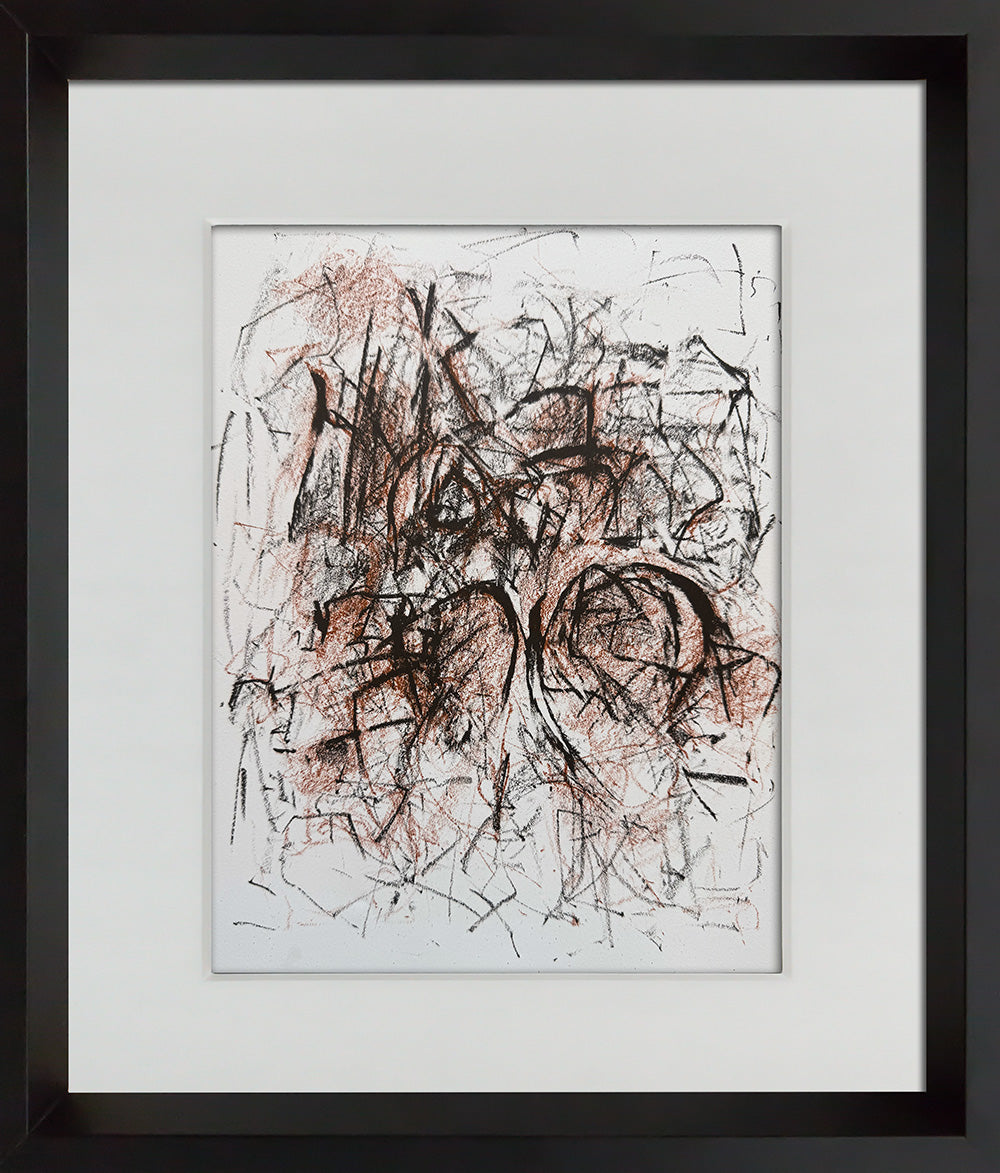 Joan MITCHELL Lithograph 1967 LIMITED EDITION no. 153 w/Frame