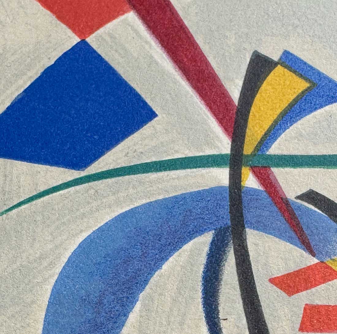 2 Wassily Kandinsky Lithographs Limited Edition (2pc SET) w/Frame Included