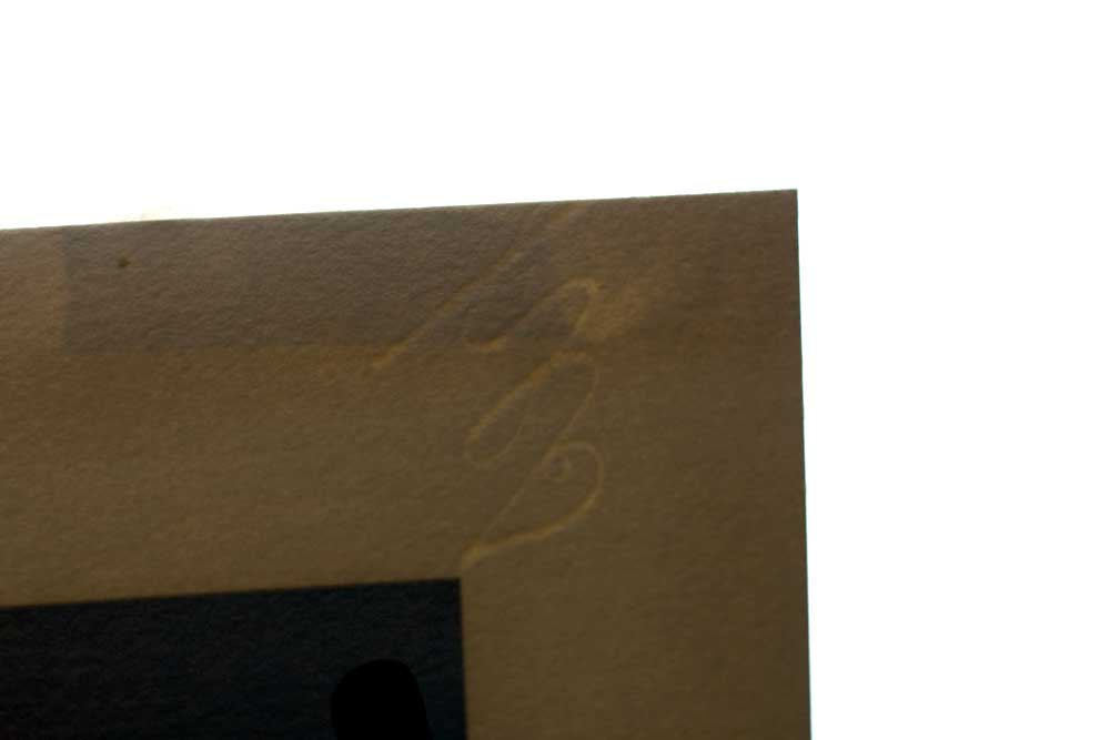 Jean ARP woodcut ENGRAVING “Multiple Woman VIII" Limited Ed. on RIVES w/Frame