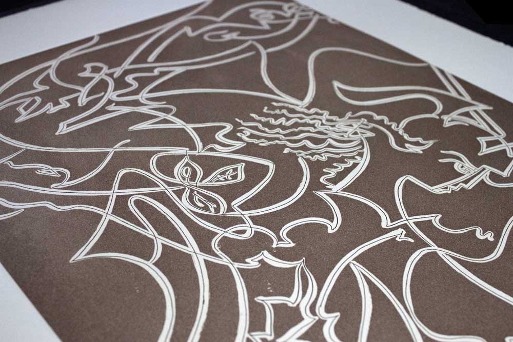 Andre MASSON Original ETCHING Hand SIGNED* & Numb + "ATHENA" Lt. ed. 89/120