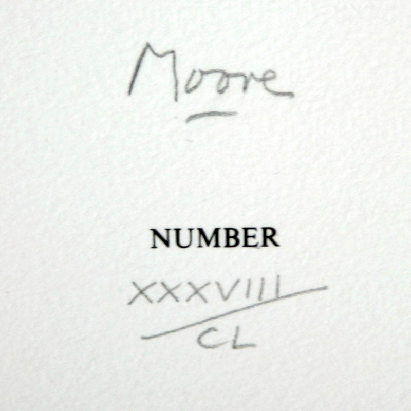 Henry Moore Original Lithograph "The Forest", 1973