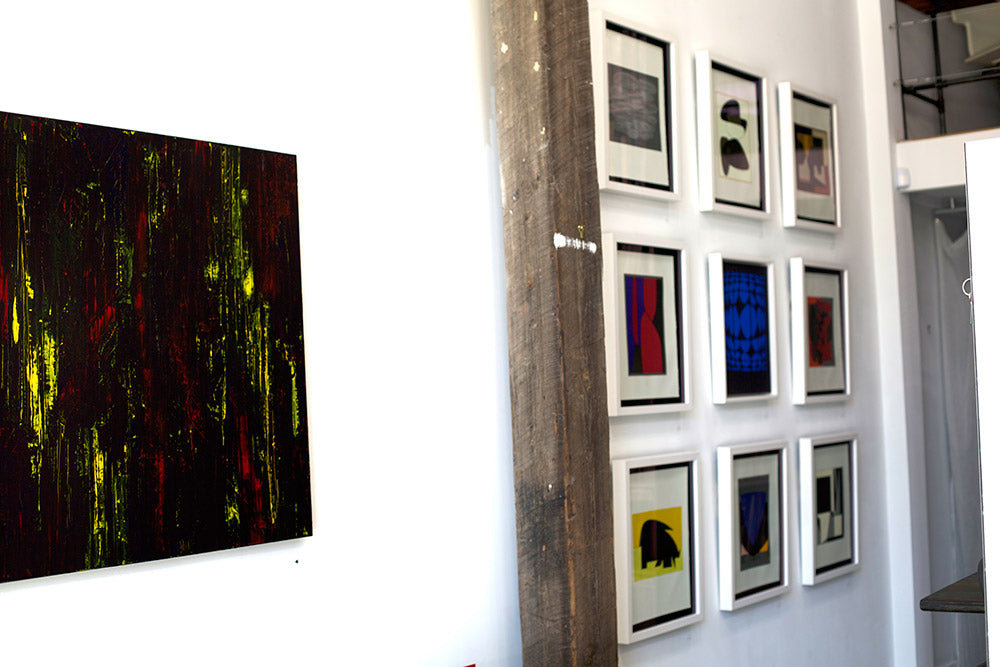 Victor VASARELY Original LITHOGRAPH Limited Edition w/Custom Frame