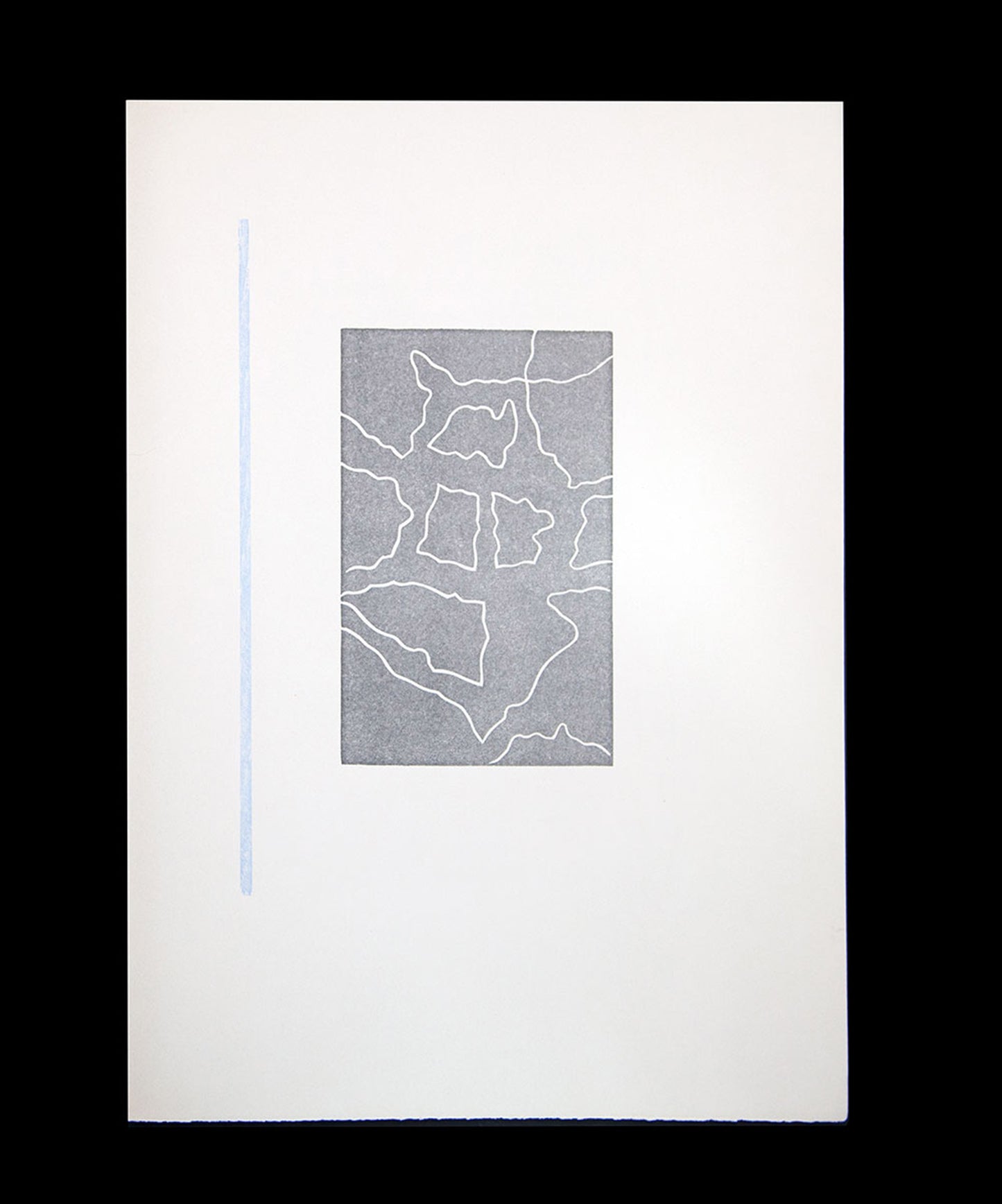 Jean ARP woodcut ENGRAVING “Multiple Woman IV" Limited Ed. on RIVES w/Frame