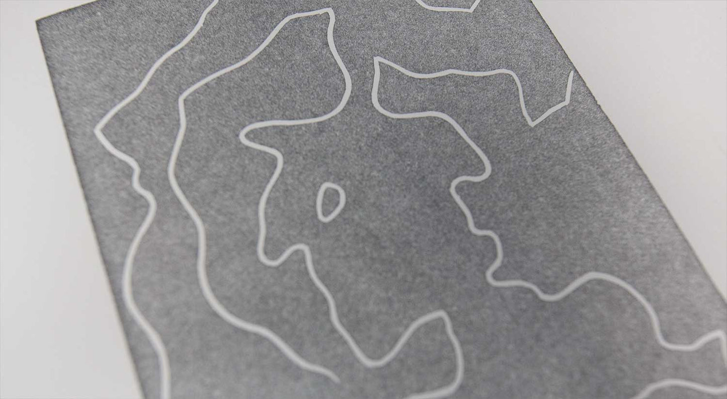 Jean ARP woodcut ENGRAVING “Multiple Woman VI" Limited Ed. on RIVES w/Frame