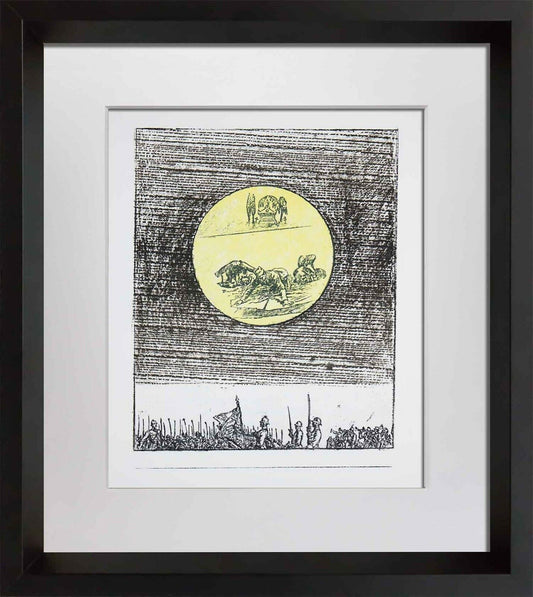 Max Ernst LITHOGRAPH Original Numbered LIMITED Ed. 125 w/Archival Frame