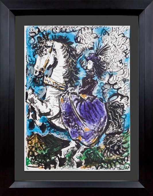 Pablo PICASSO Lithograph LIMITED Edition Cat. Ref. C112 w/Gallery FRAME