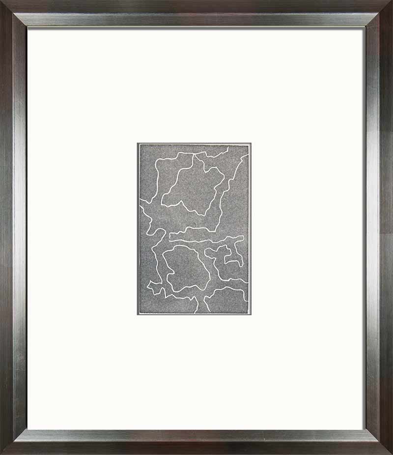 Jean ARP woodcut ENGRAVING “Multiple Woman VIII" Limited Ed. on RIVES w/Frame