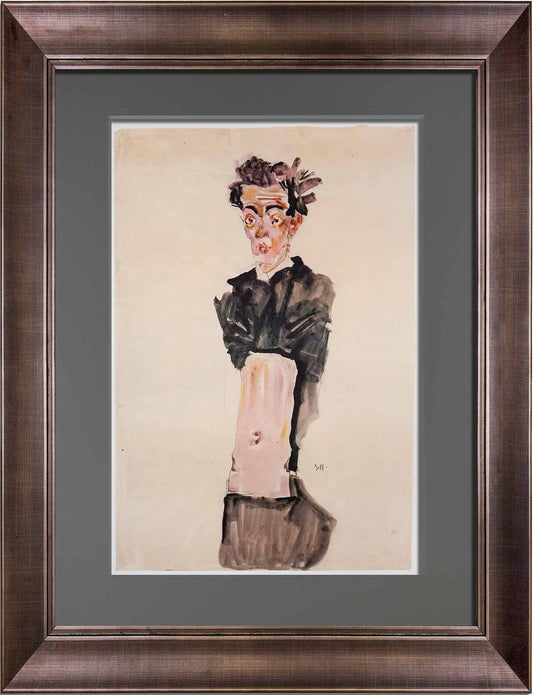 Egon Schiele Lithograph "Self Portrait" 1911