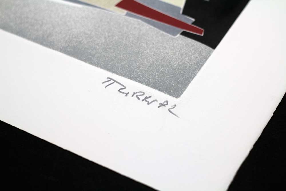 Hans RICHTER Original ETCHING Hand SIGNED "Our Future..." w/Custom Frame