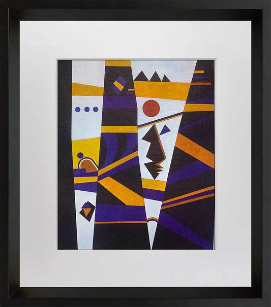 Wassily KANDINSKY Lithograph Limited Edition 1965 + Custom Archival FRAMING