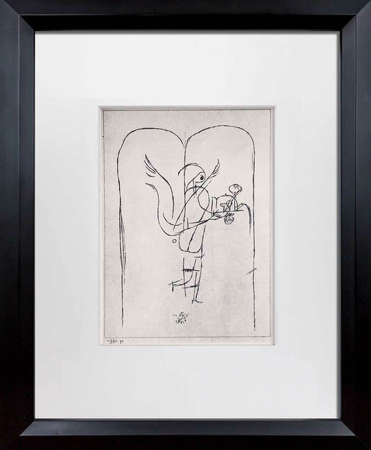Paul KLEE Lithograph LTD Edition “Fulfillment Angel" w/FRAME Included