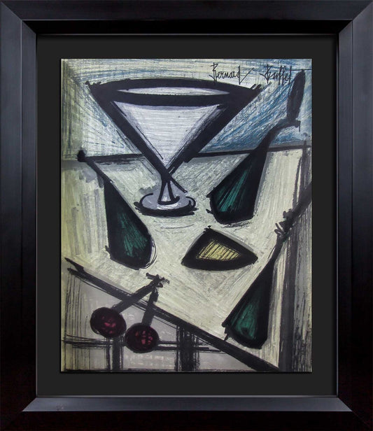 Bernard Buffet Original Lithograph | Martini...
