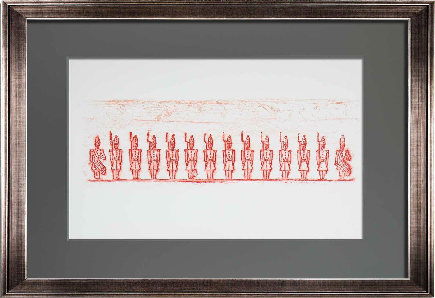 Max Ernst LITHOGRAPH Original Numbered LIMITED Ed. 199 w/Archival Frame