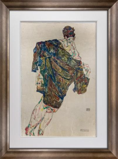 Egon Schiele Lithograph "Redemption" 1913