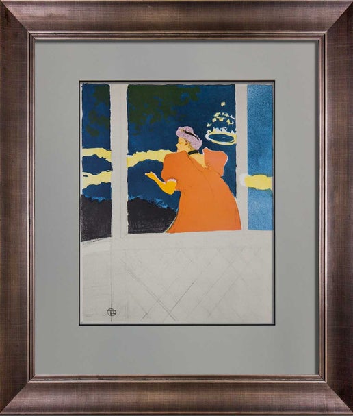 Henri de Toulouse-Lautrec Limited Edition Lithograph Aux Ambassadeurs