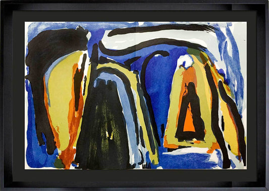 Bram Van Velde Original Lithograph, 1975