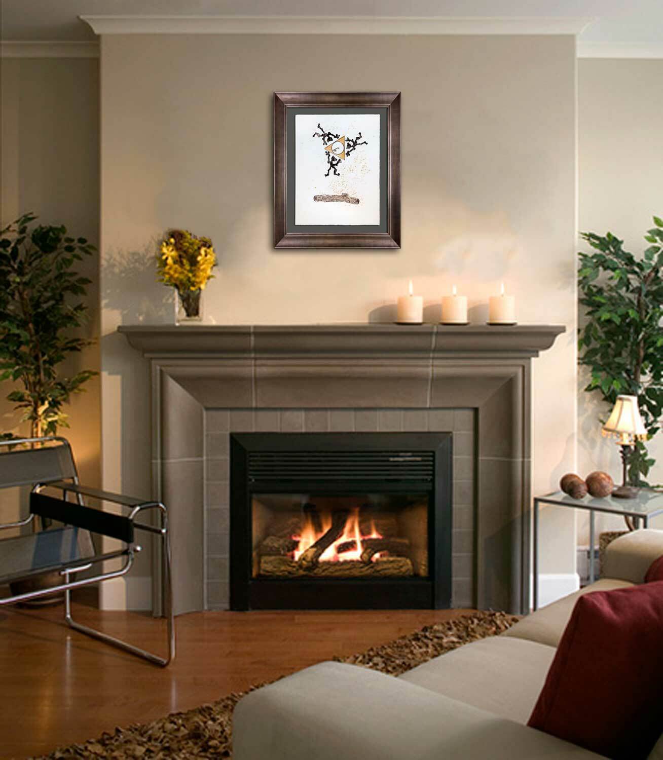 Max ERNST Lithograph ORIGINAL Limited Ed. on Arches w/Archival Frame