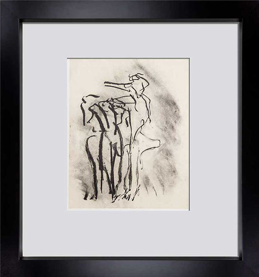 Willem DE KOONING Lithograph ORIGINAL Ltd.EDITION Untitled 1988 w/Frame
