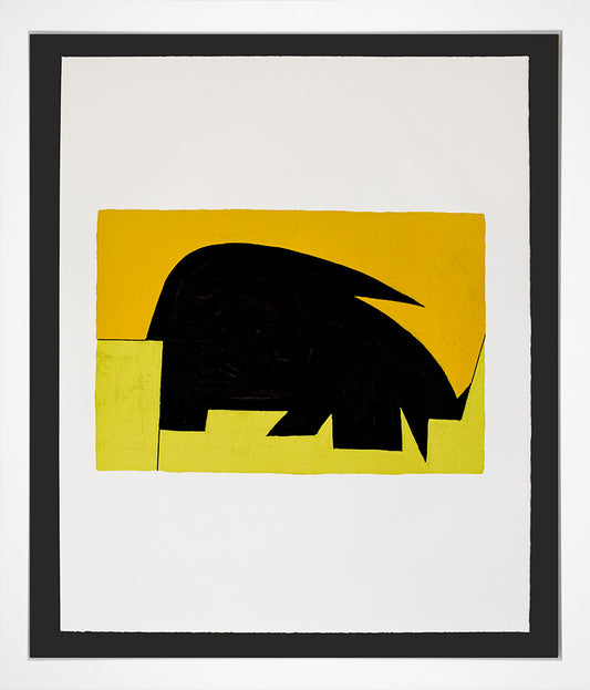 Victor VASARELY Limited Ed. on RIVES Original LITHOGRAPH w/Frame Included